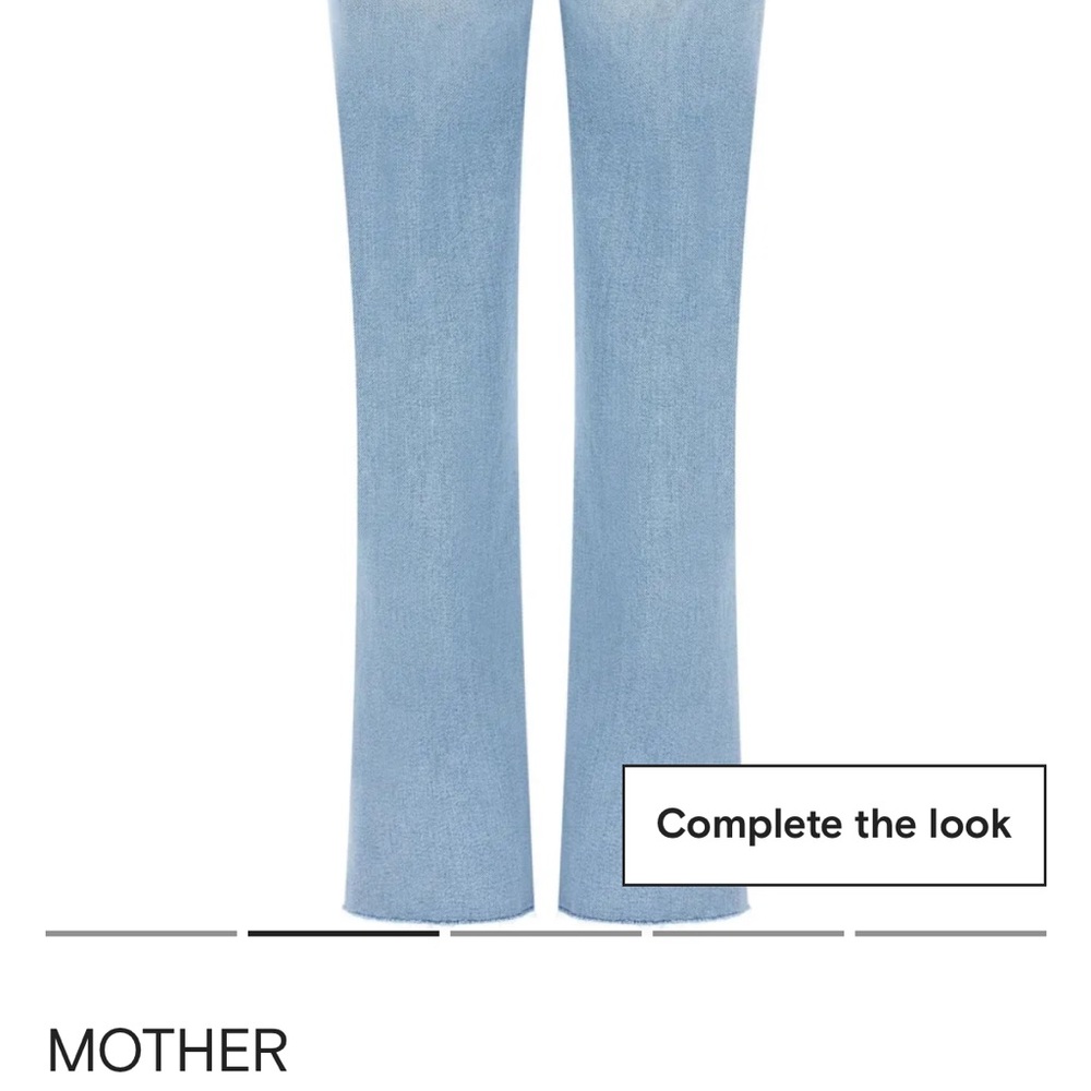 MOTHER The Hustler Ankle Fray. Size 27. Wash is Au Revoir. - Picture 2 of 10